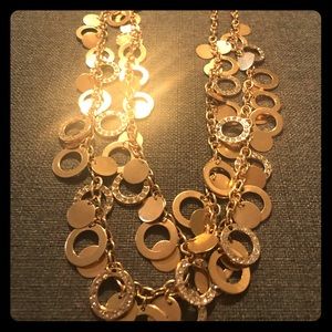 Zi Signature Collection Gold Necklace & Earrings